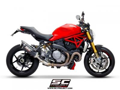 Ducati Monster 1200 S R SC1-R carbonio titanio
