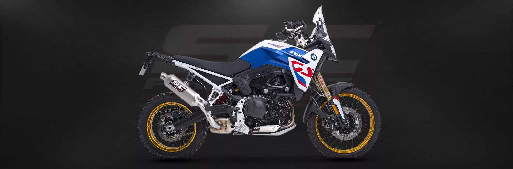 SC-Project Rally Raid for BMW F 900 GS M.Y. 2024 News banner